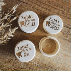 Pudełeczko "ząbki mleczne"