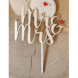 Topper na tort – Mr & Mrs