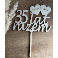 Topper na tort - 20, 35,...