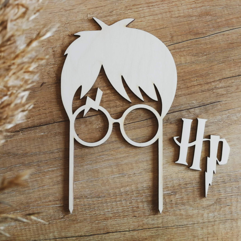 Topper na tort + dekoracja Harry HP