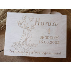 Pudełko na 1 urodziny...
