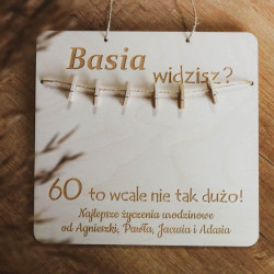 Tabliczka urodzinowa...