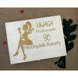 Prezent urodzinowy "30"...