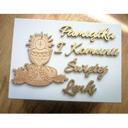 Pudełko Pamiątka Pierwszej Komunii Świętej
