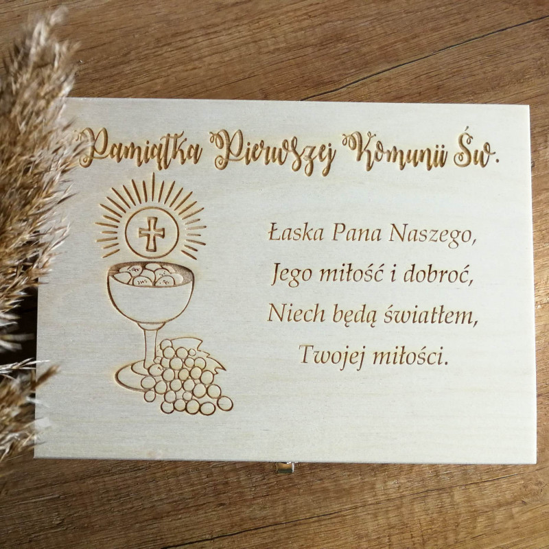 Pudełko - Pamiątka Pierwszej Komunii Świętej