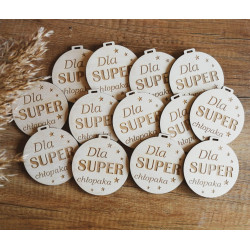 Drewniany medal dla SUPER...