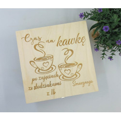 Pudełko "Czas na kawkę..."