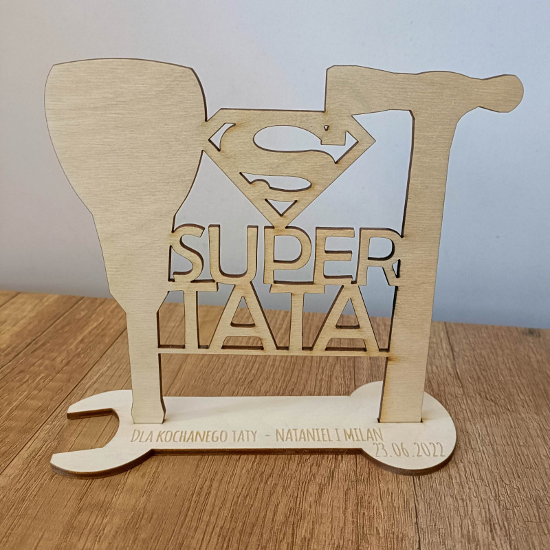 Statuetka "SUPER TATA"