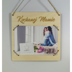 Tabliczka na zdjęcie "Kochanej Mamie"