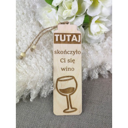 Zakładka do książki "TUTAJ...