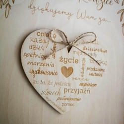 Podziękowanie dla Rodziców - ślub