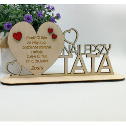 Statuetka "NAJLEPSZY TATA"