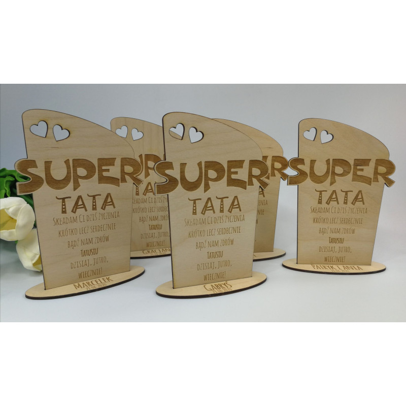 Statuetka "SUPER TATA"