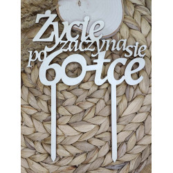 Topper na tort – życie...