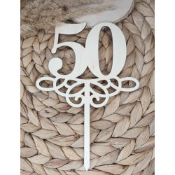 Topper na tort – 50