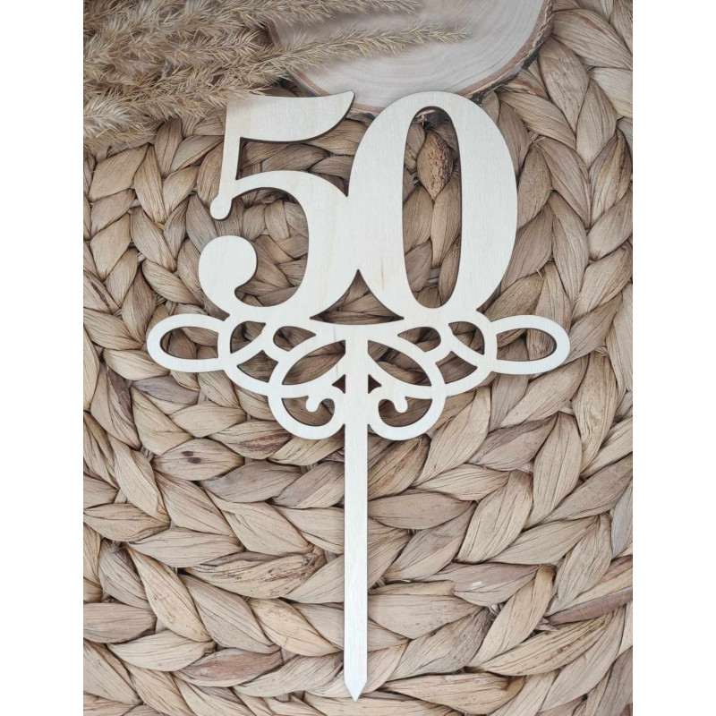 Topper na tort – 50