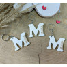 Brelok do kluczy M " Mama"