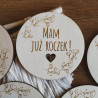 Drewniana tabliczka do zdjęć
