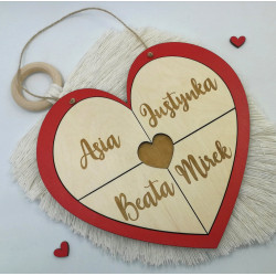 Personalizowane serce -...