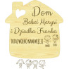 Tabliczka "domek" Babci i Dziadka na zdjęcie