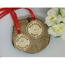 Drewniany medal dla Babci i Dziadka