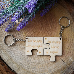 Brelok puzzle "Weź nie...