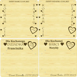 Tabliczka dla Babci oraz Dziadka -personalizowana