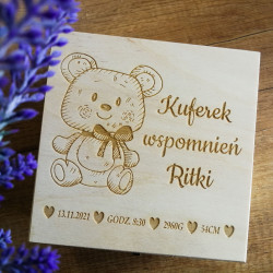 Kuferek wspomnień na Chrzest